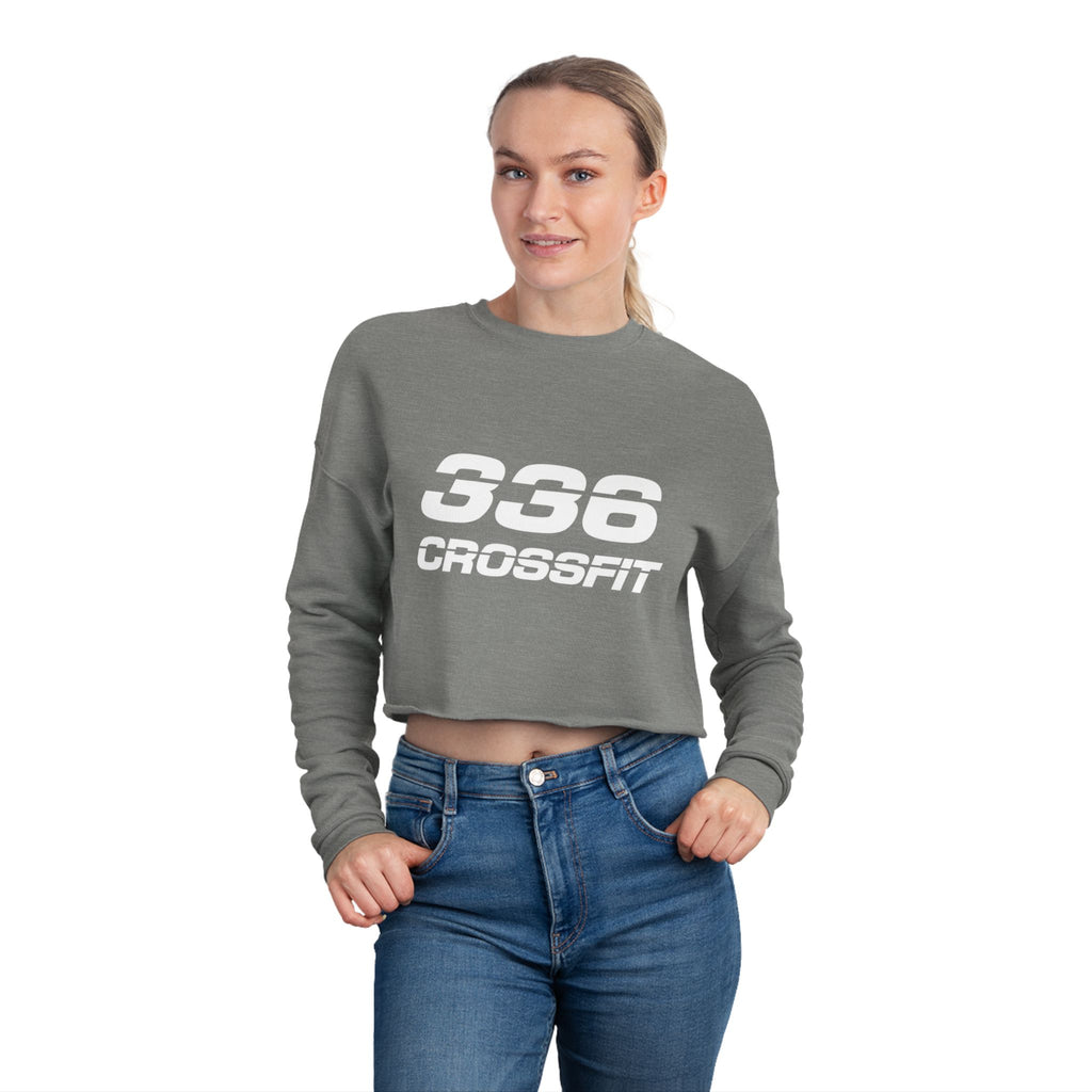 336 CrossFit Cropped Sweatshirt (Basics Collection-White)