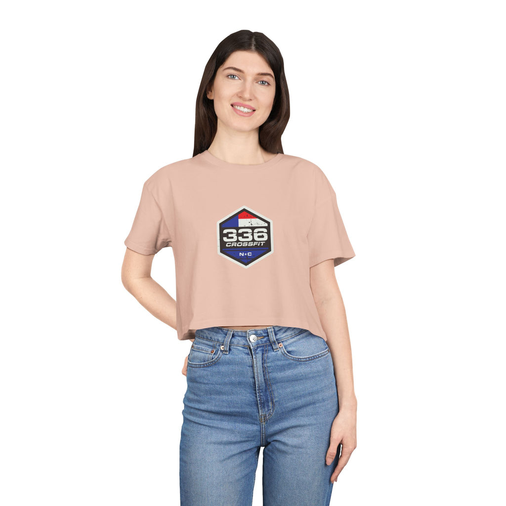 336 CrossFit Shield Crop Top