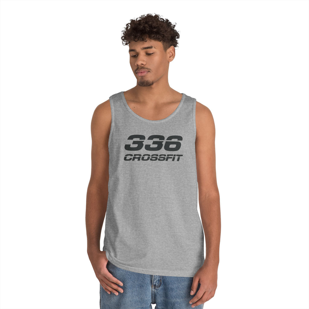336 CrossFit Men's Tank Top (Basics Collection-Charcoal)
