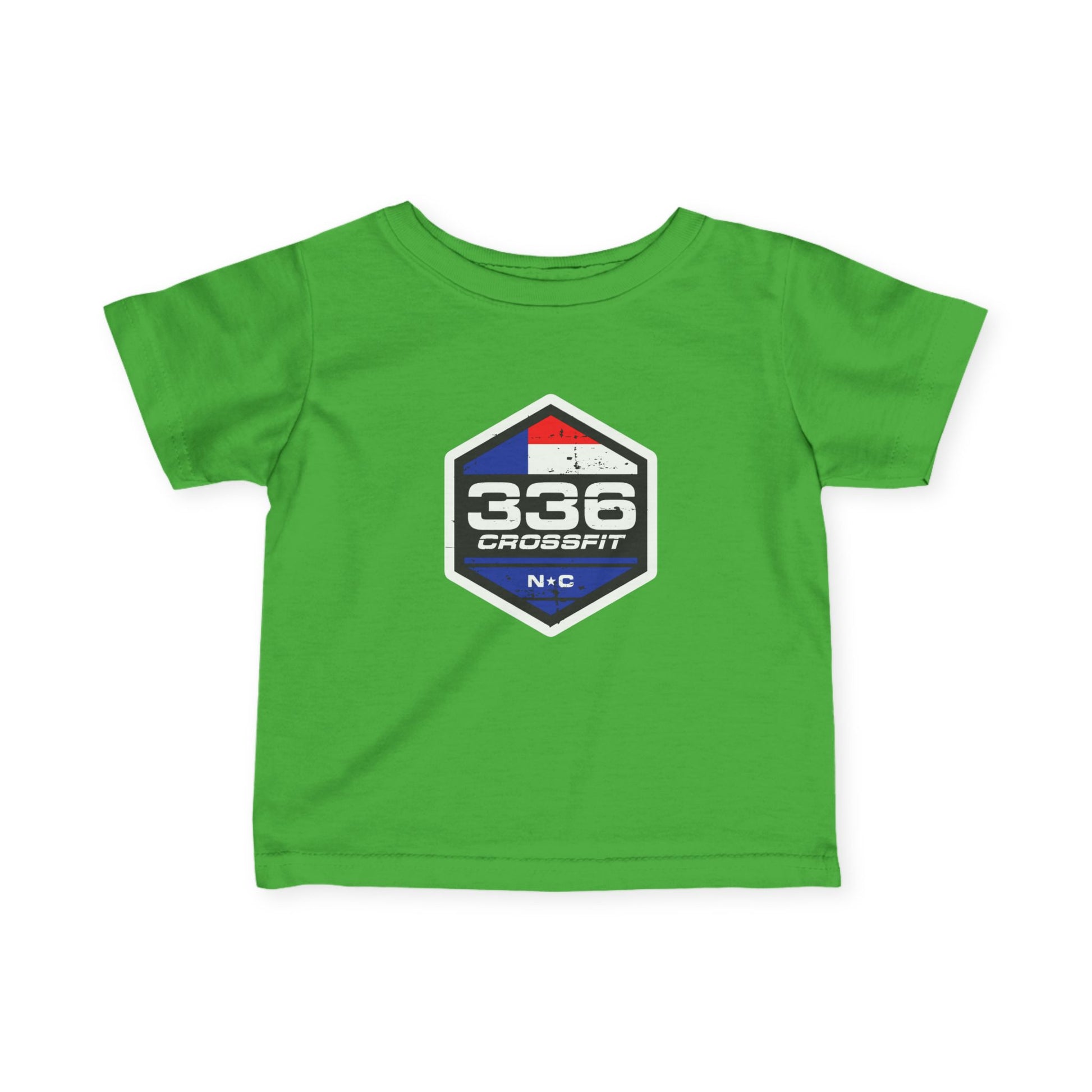 Infant Tee — 336 CrossFit Hex Logo Baby T‑Shirt (NC)