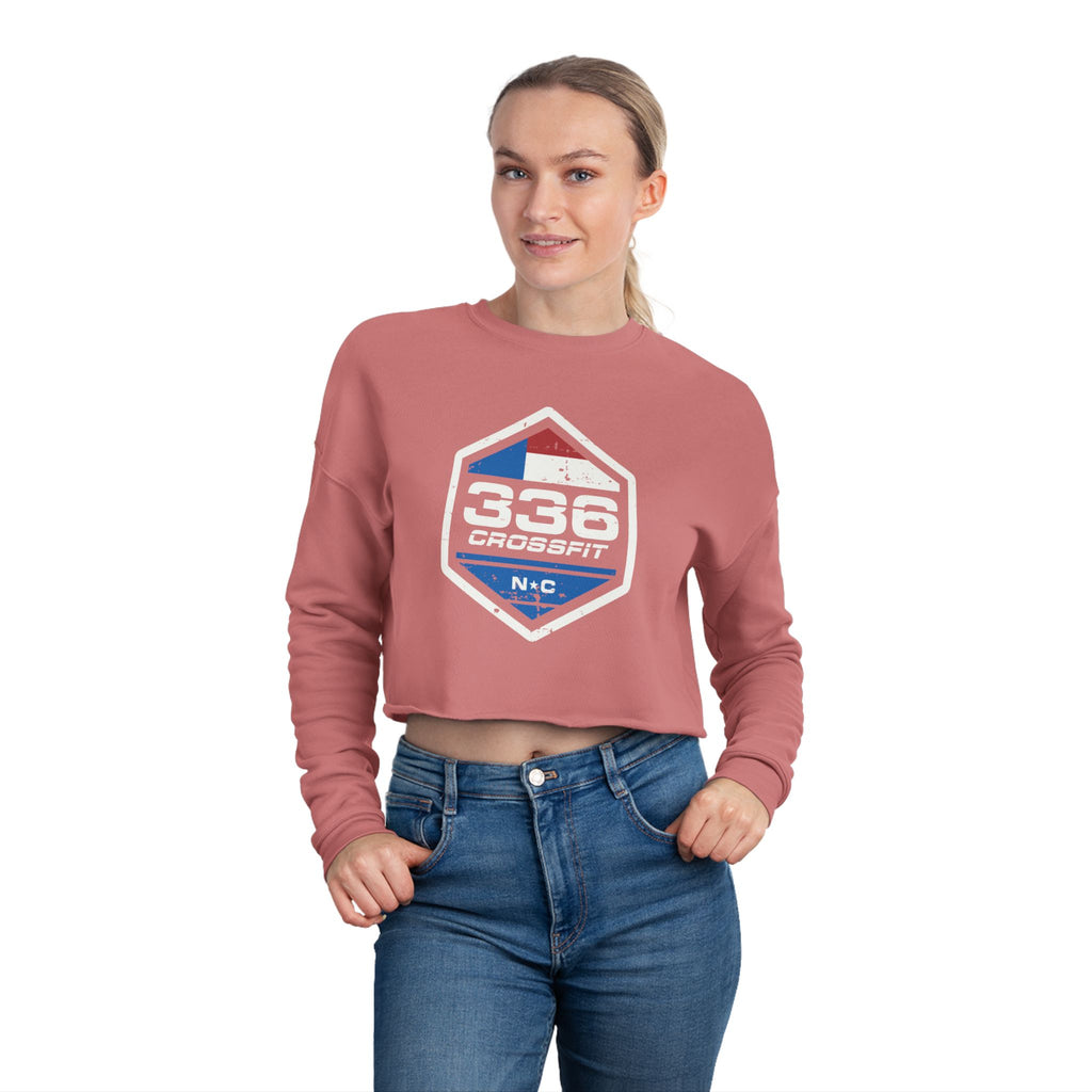 336 CrossFit Logo Cropped Sweatshirt