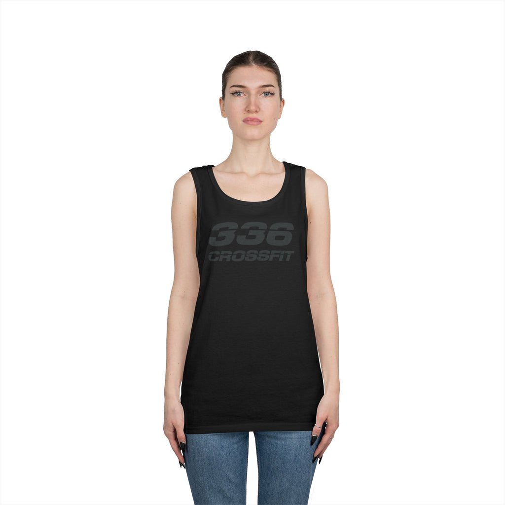 336 CrossFit Men's Tank Top (Basics Collection-Charcoal)