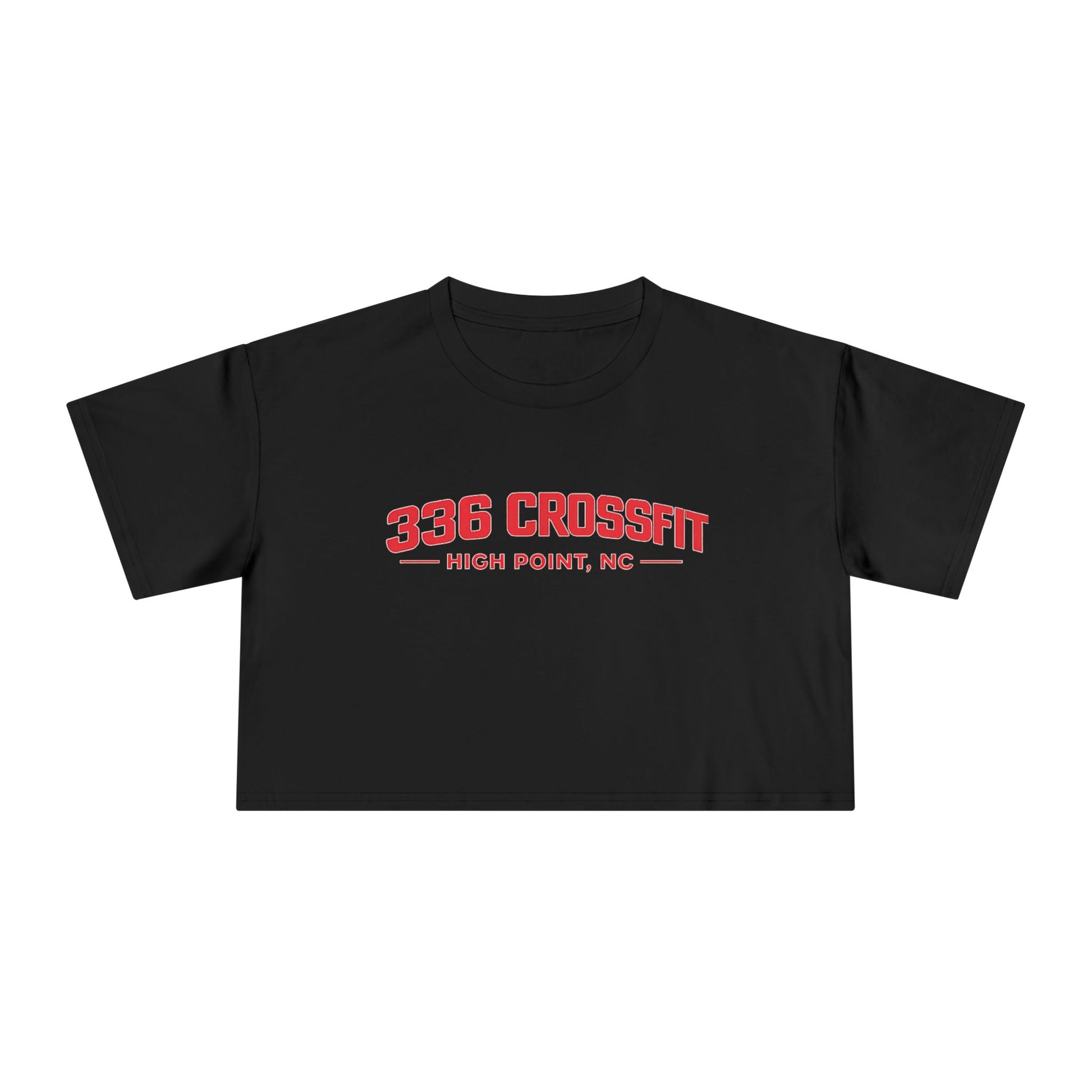 336 Collegiate Red Crop Top