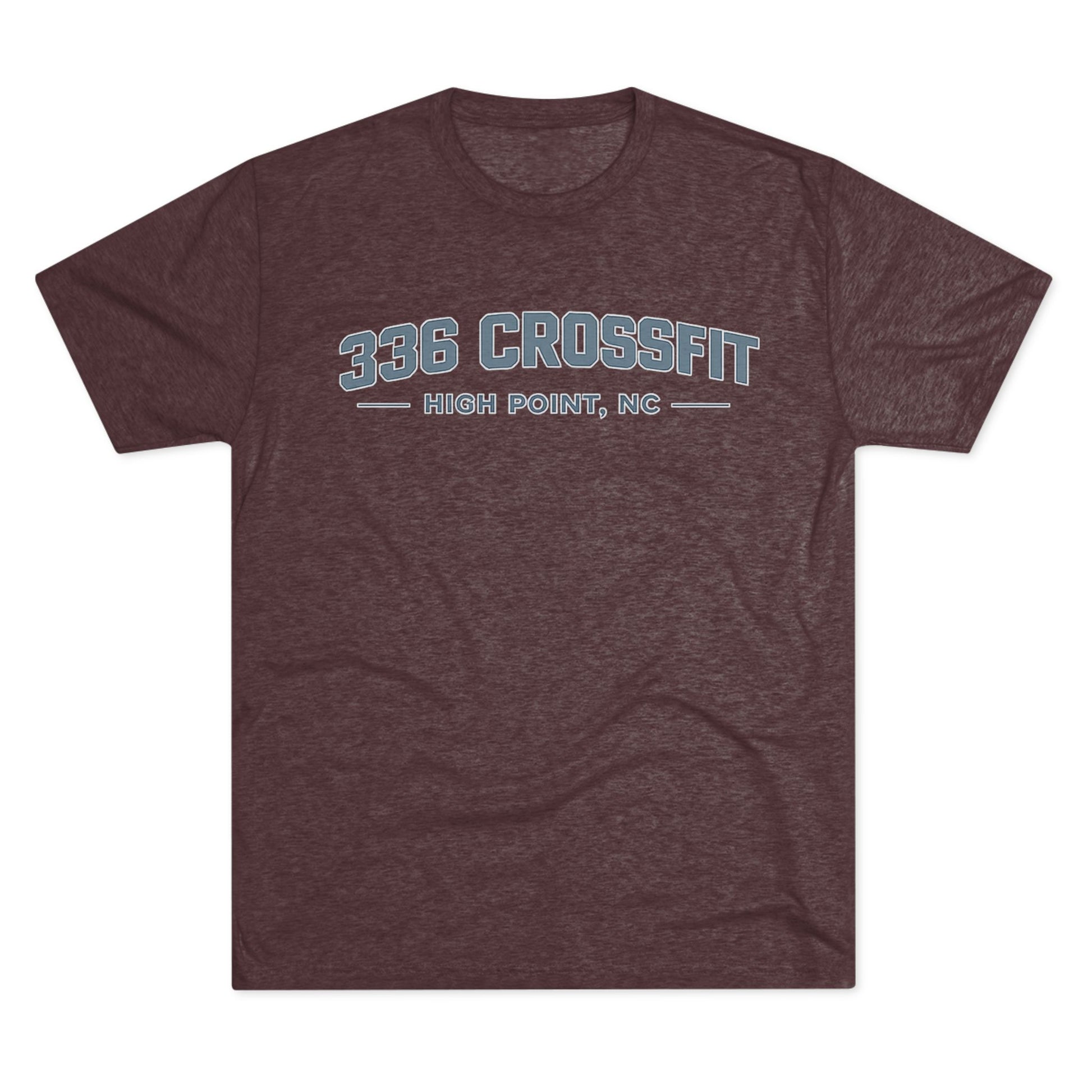 336 CrossFit Collegiate Blue T-Shirt