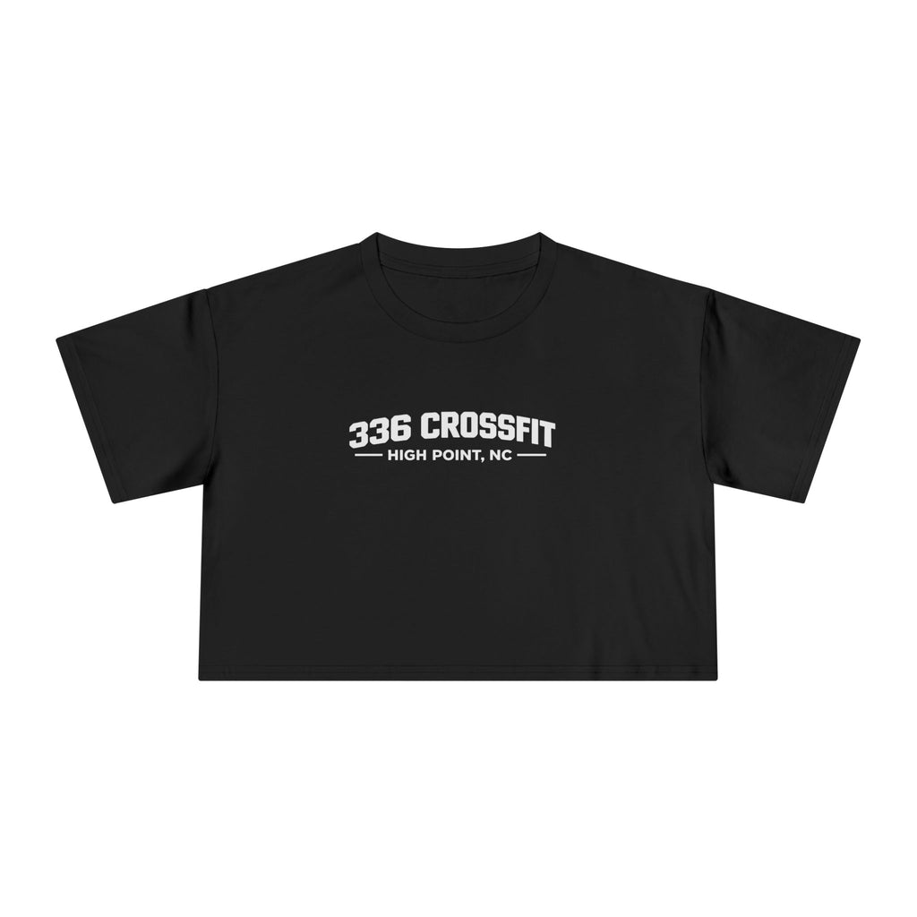 336 CrossFit Collegiate White Crop