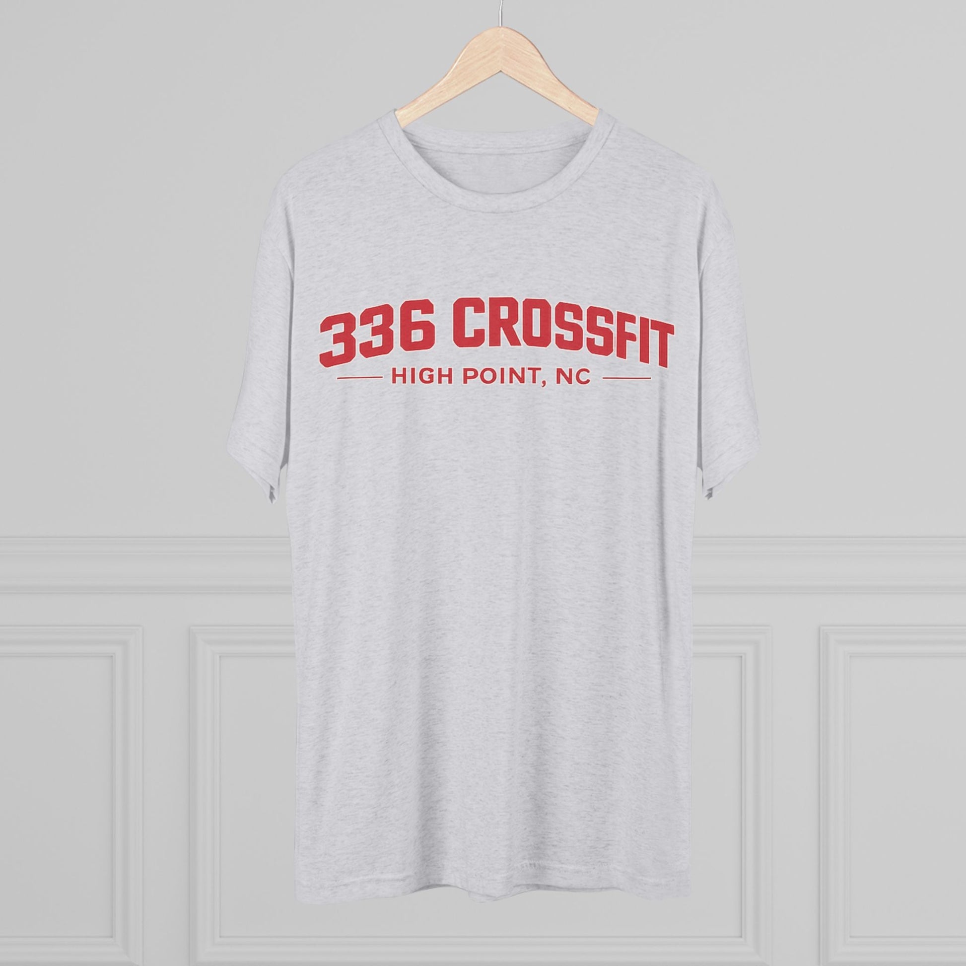 336 CrossFit Collegiate Red T-Shirt