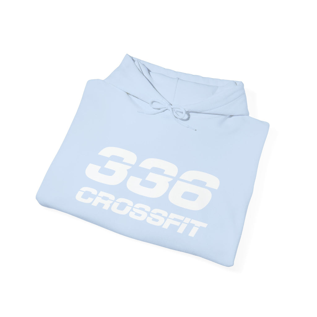 336 CrossFit Basics (White) Hooded Sweatshirt