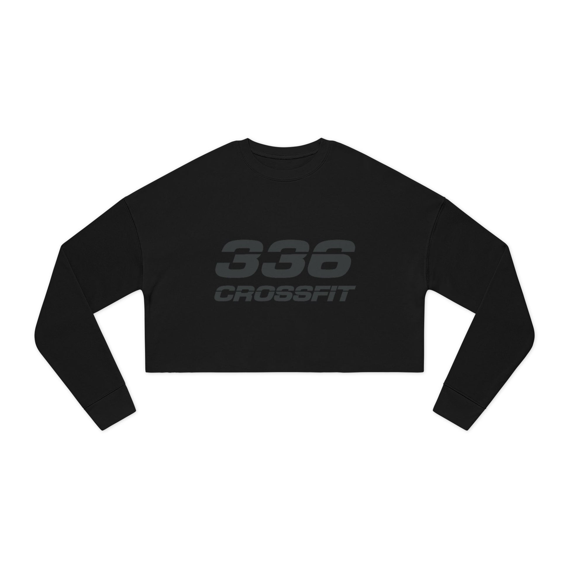 336 CrossFit Cropped Sweatshirt (Basics Collection-Charcoal)