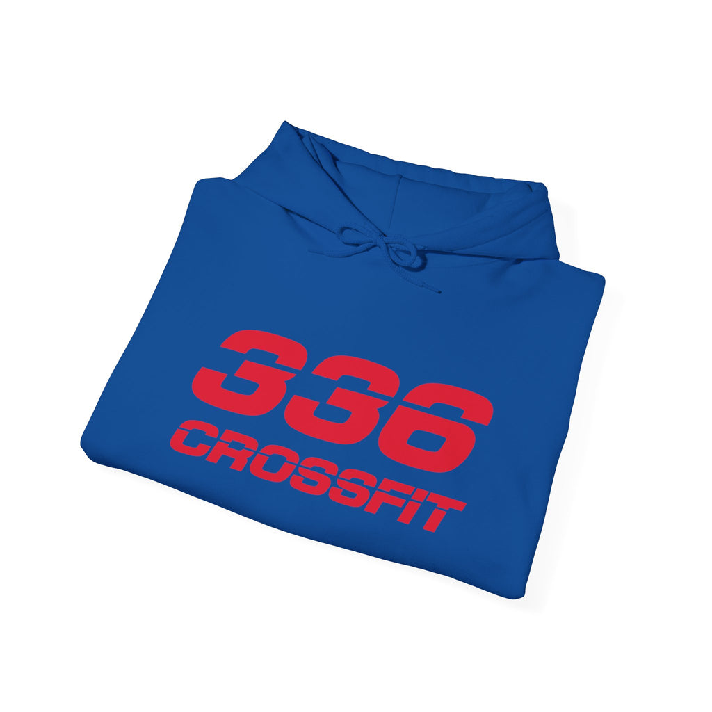 336 CrossFit Basics (Red) Hooded Sweatshirt