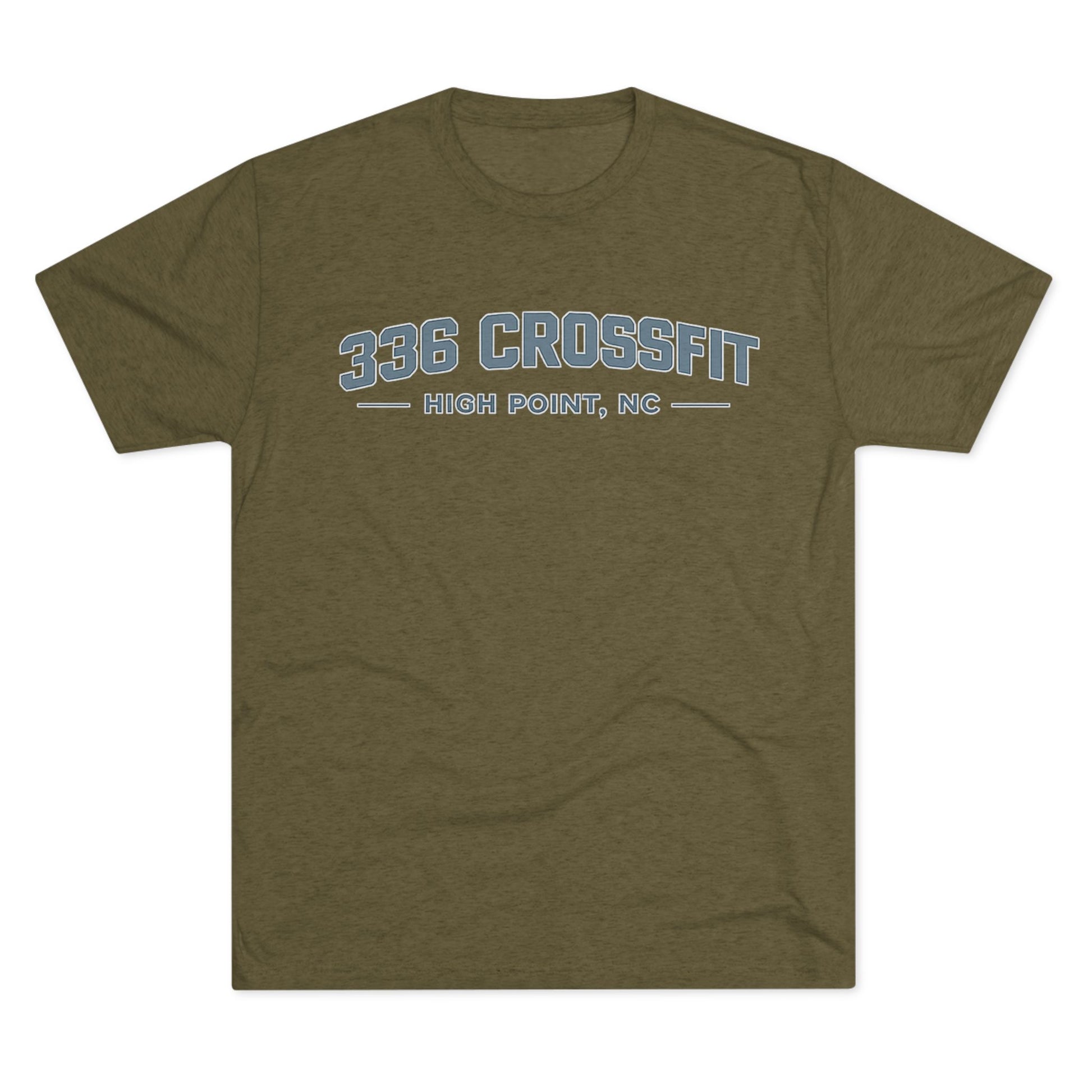 336 CrossFit Collegiate Blue T-Shirt