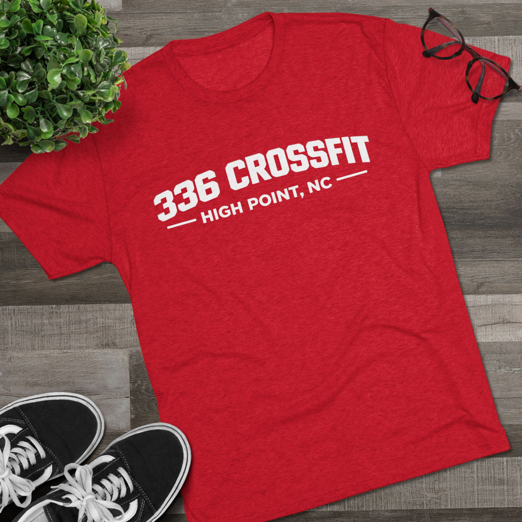 336 CrossFit Collegiate White T-Shirt
