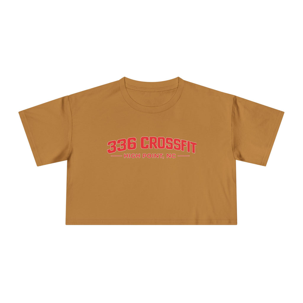 336 Collegiate Red Crop Top