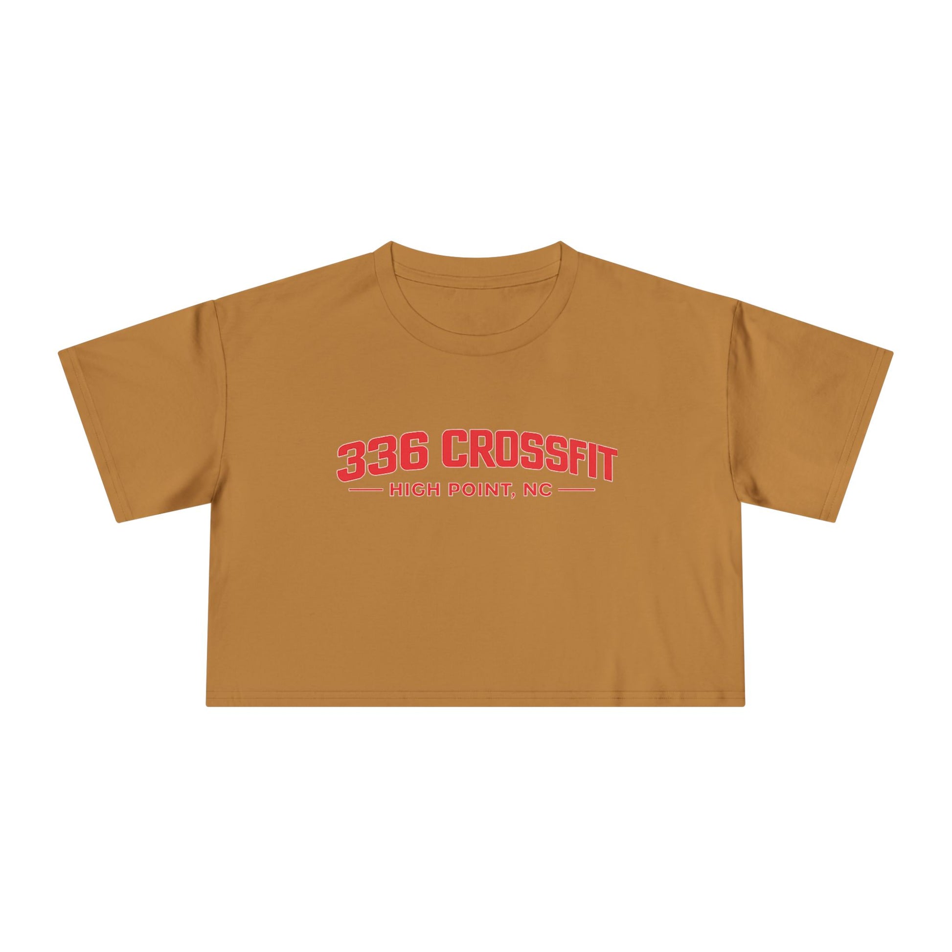 336 Collegiate Red Crop Top