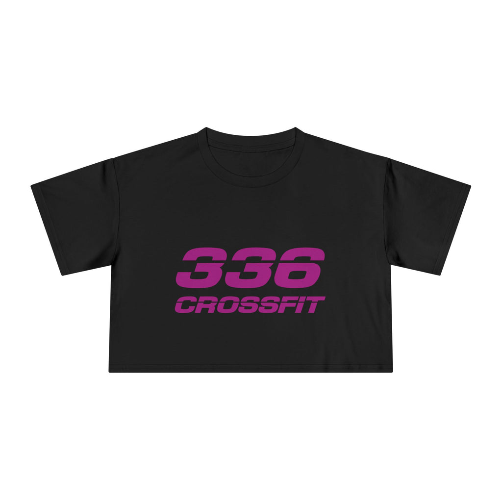 336 CrossFit Crop Top (Basics Collection-Fuschia)