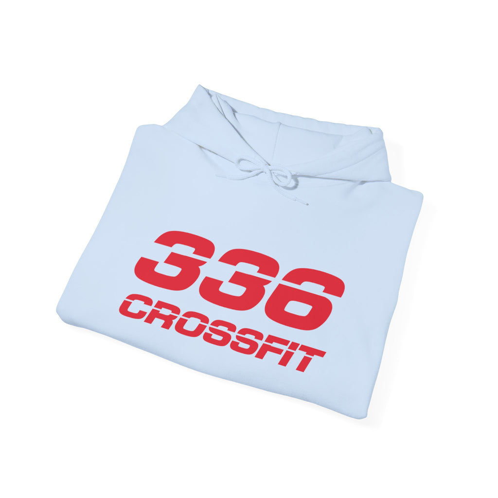 336 CrossFit Basics (Red) Hooded Sweatshirt