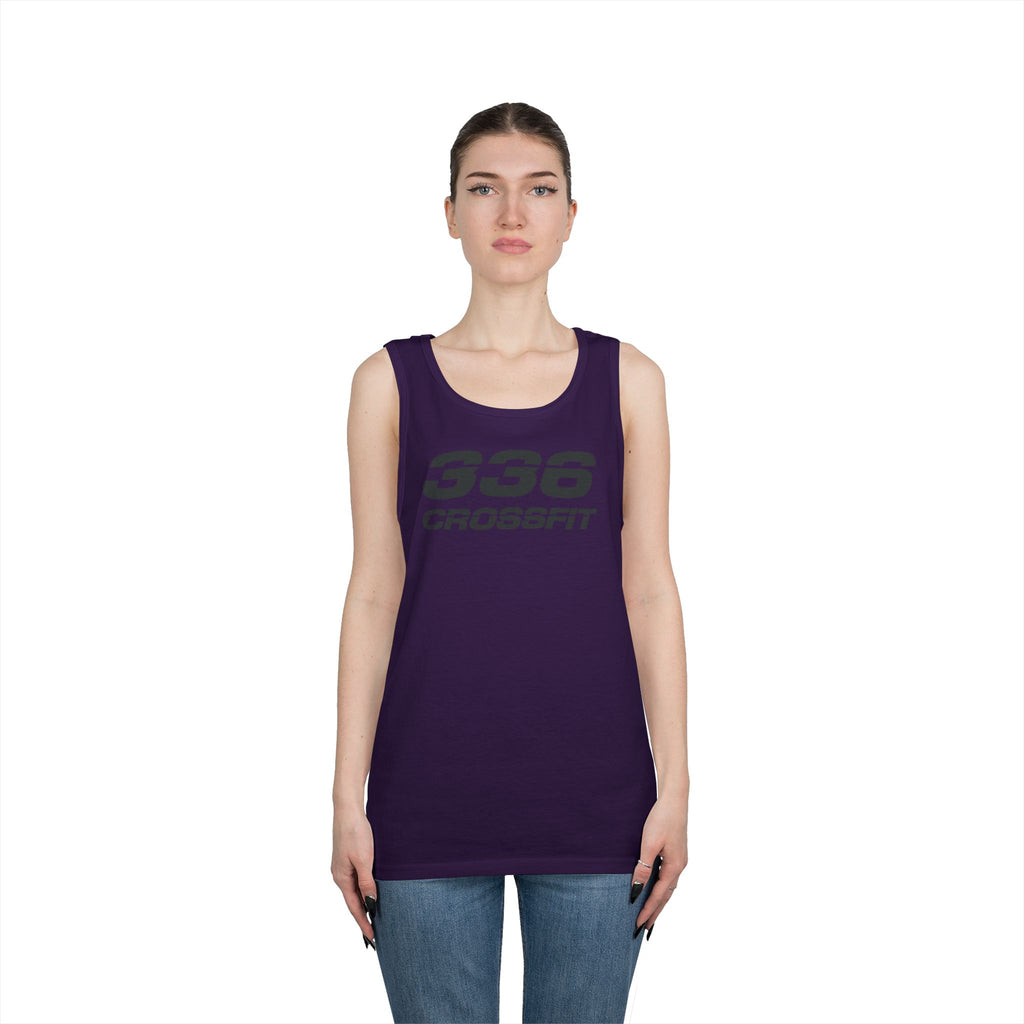 336 CrossFit Men's Tank Top (Basics Collection-Charcoal)