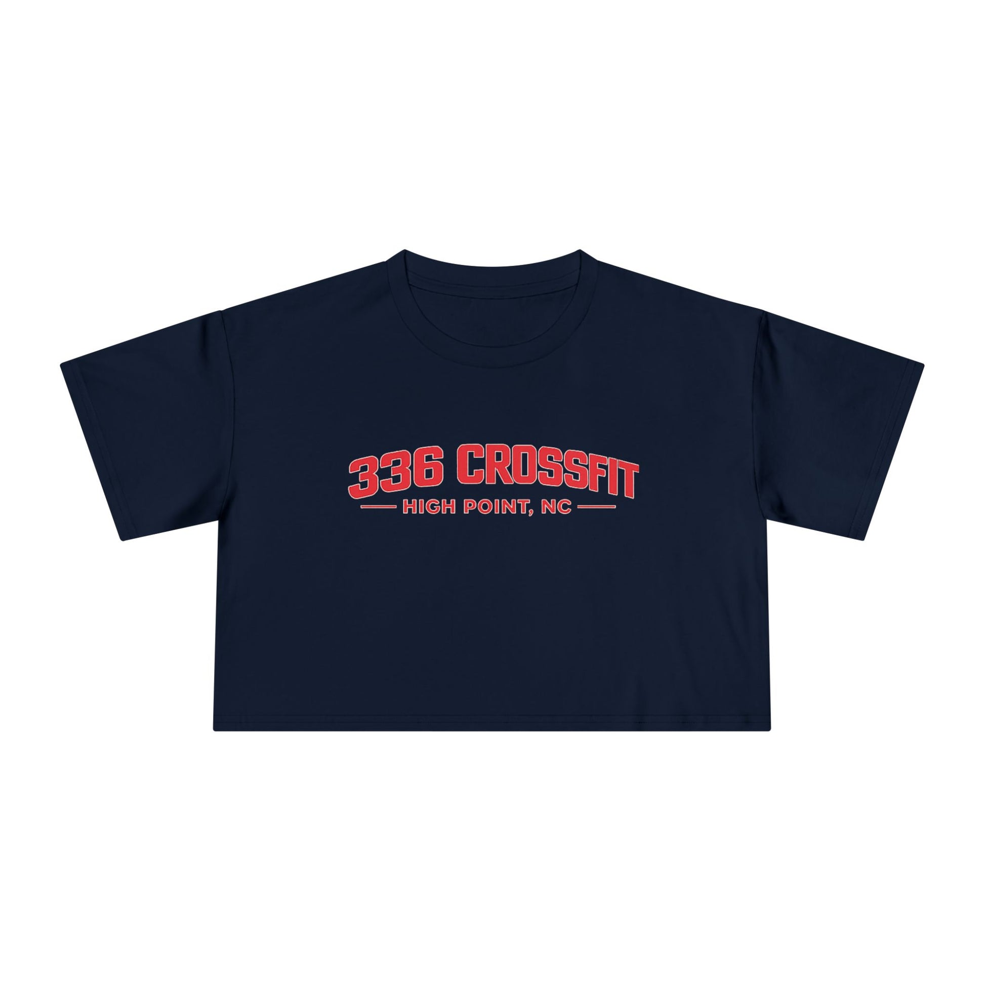 336 Collegiate Red Crop Top