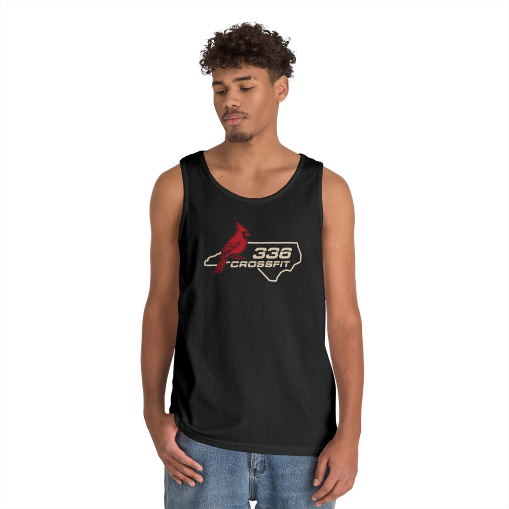 336 CrossFit Carolina Cardinal Mens Tank Top