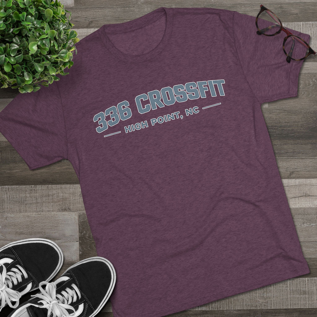 336 CrossFit Collegiate Blue T-Shirt