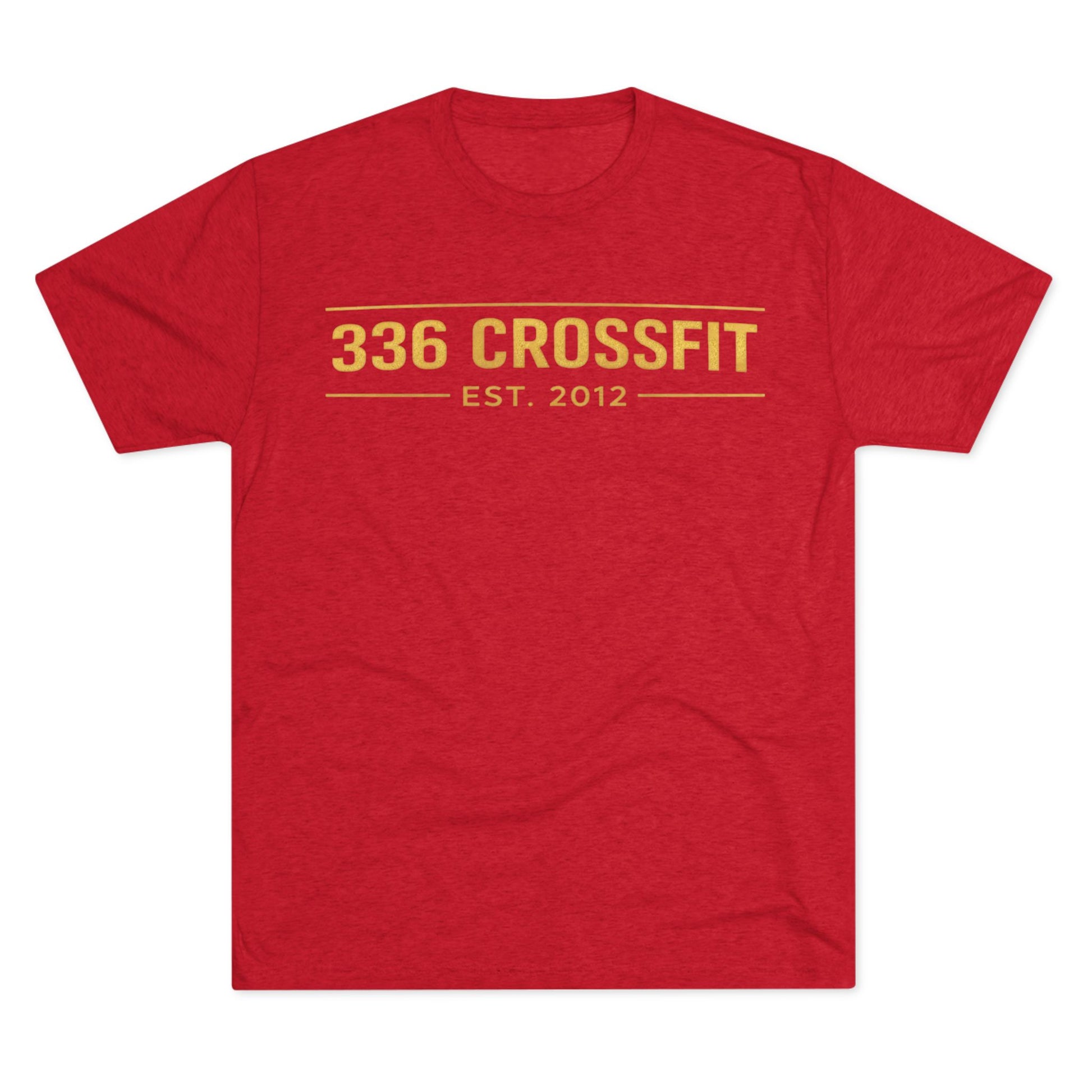 336 CrossFit EST Gold T-Shirt