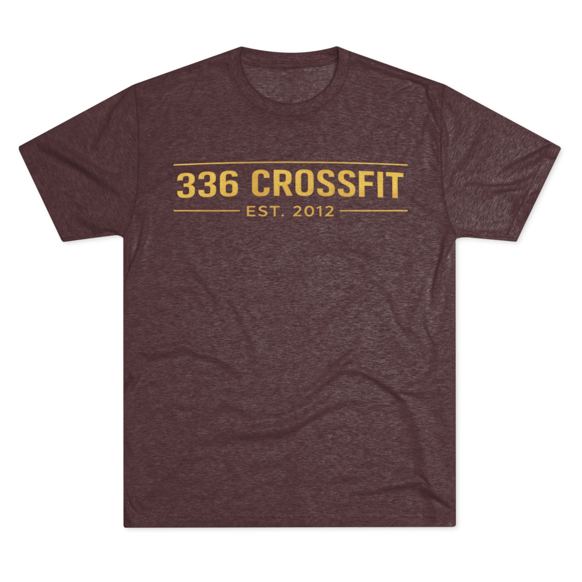 336 CrossFit EST Gold T-Shirt