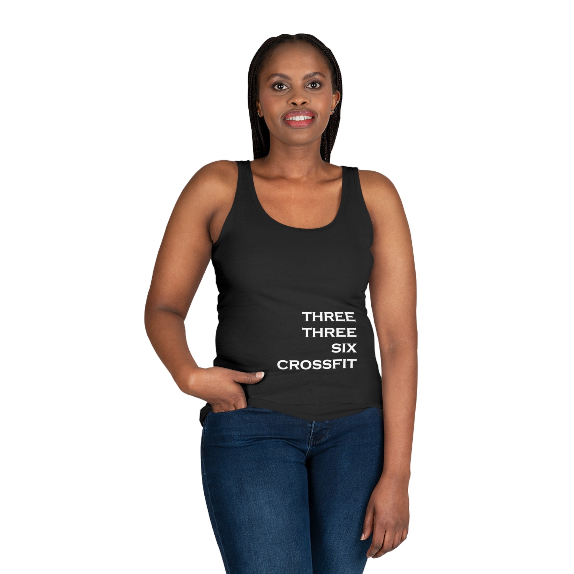 336 CrossFit Text Tank Top