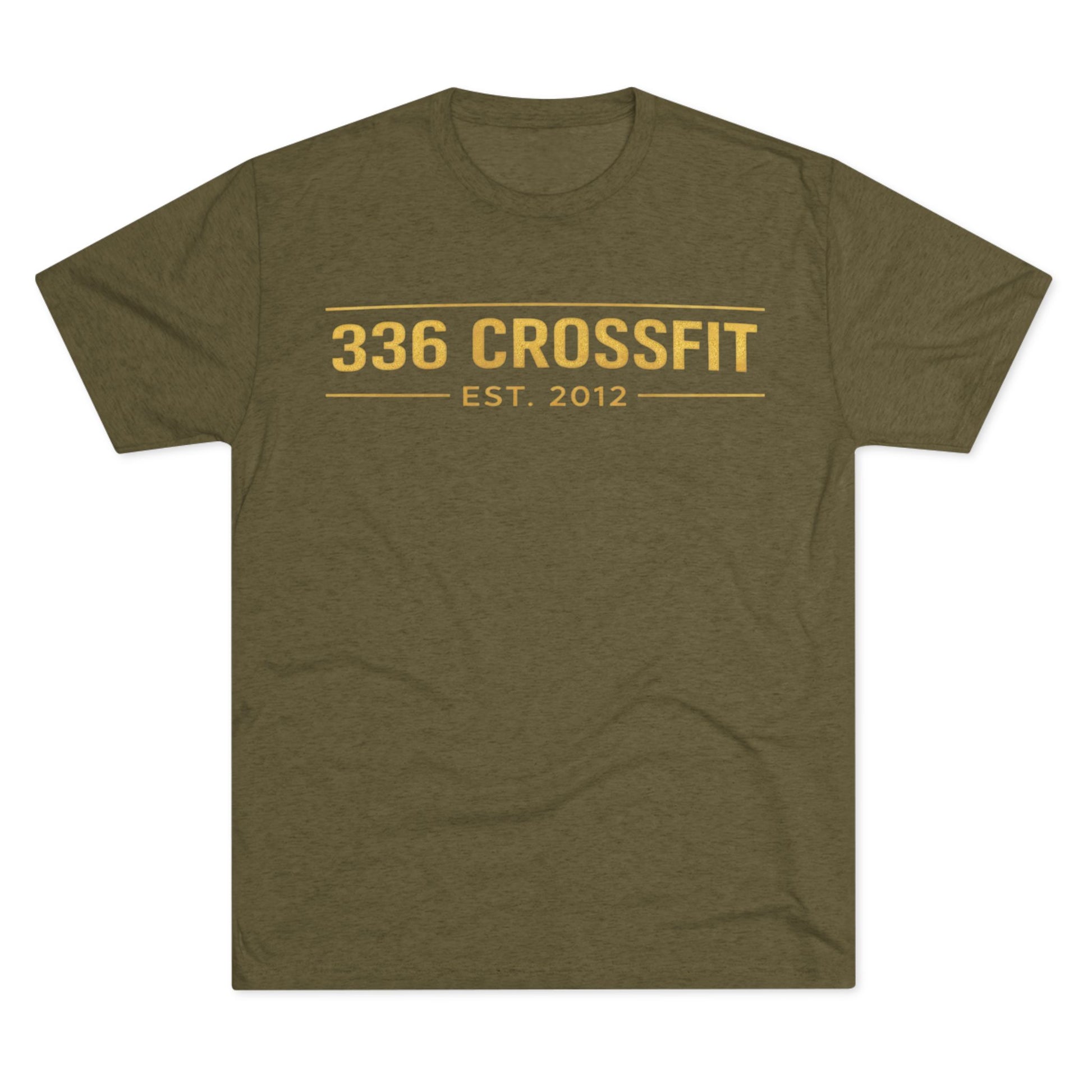 336 CrossFit EST Gold T-Shirt