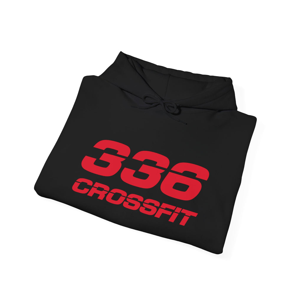336 CrossFit Basics (Red) Hooded Sweatshirt