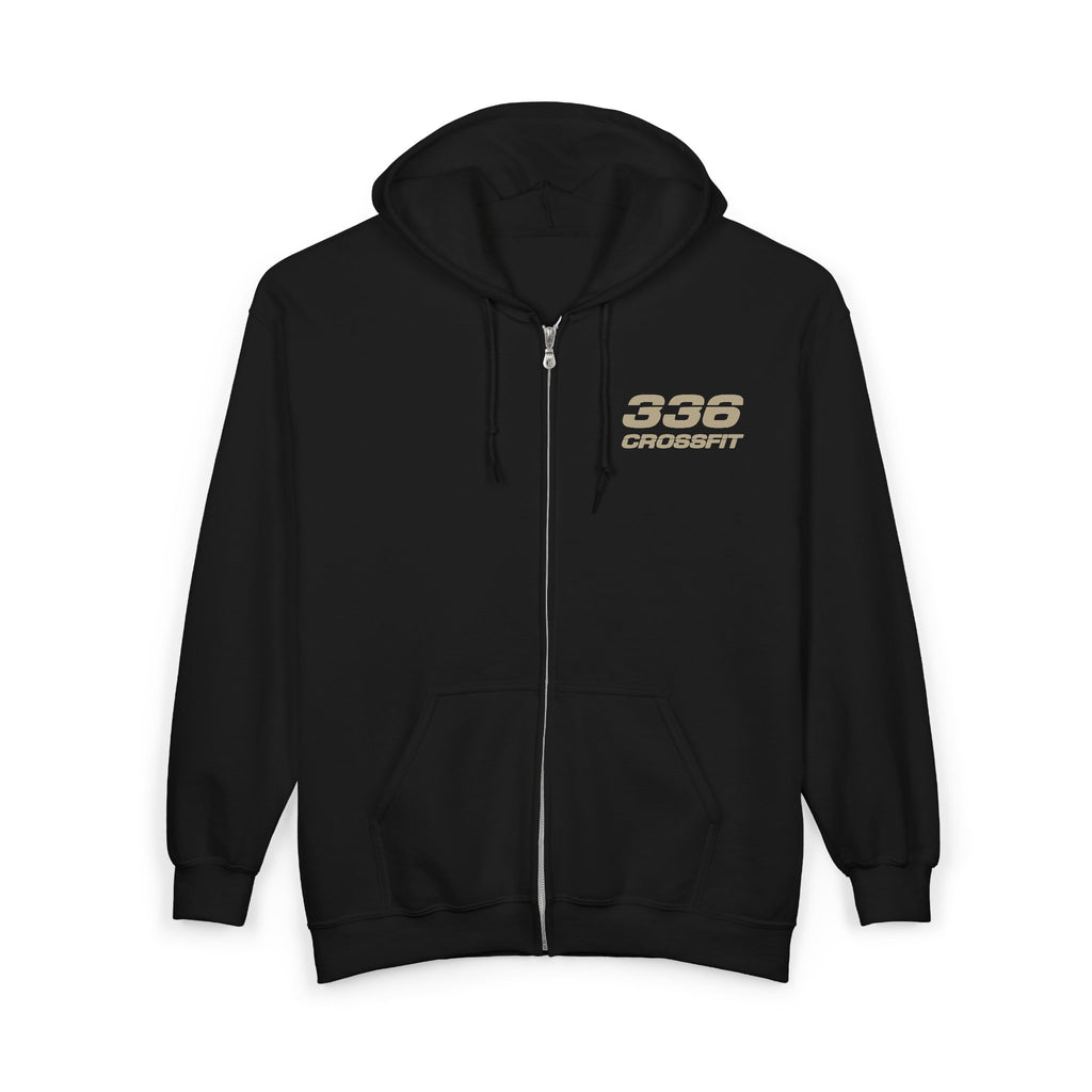 336 Basics Collection (Tan) Full Zip Hoodie
