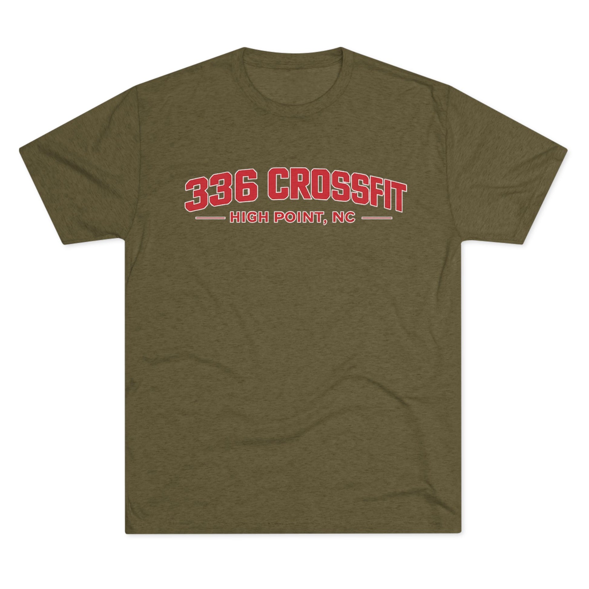336 CrossFit Collegiate Red T-Shirt