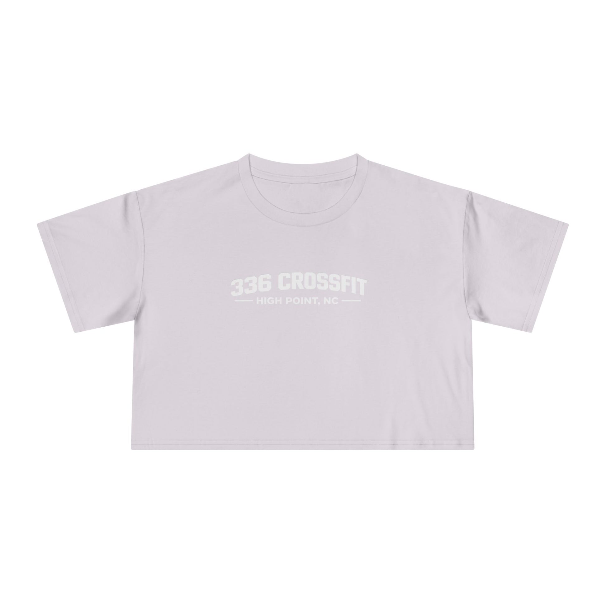 336 CrossFit Collegiate White Crop