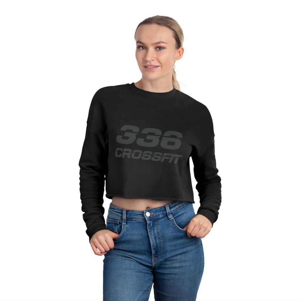 336 CrossFit Cropped Sweatshirt (Basics Collection-Charcoal)