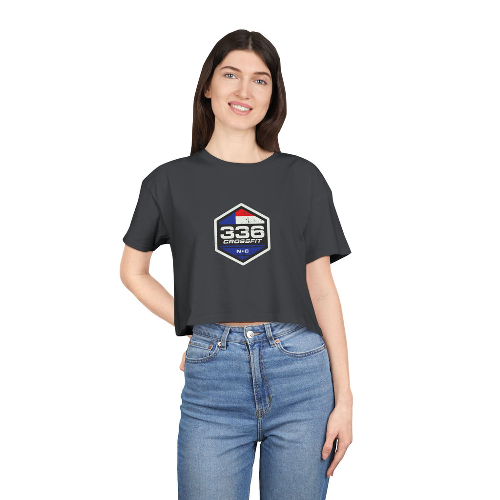 336 CrossFit Shield Crop Top