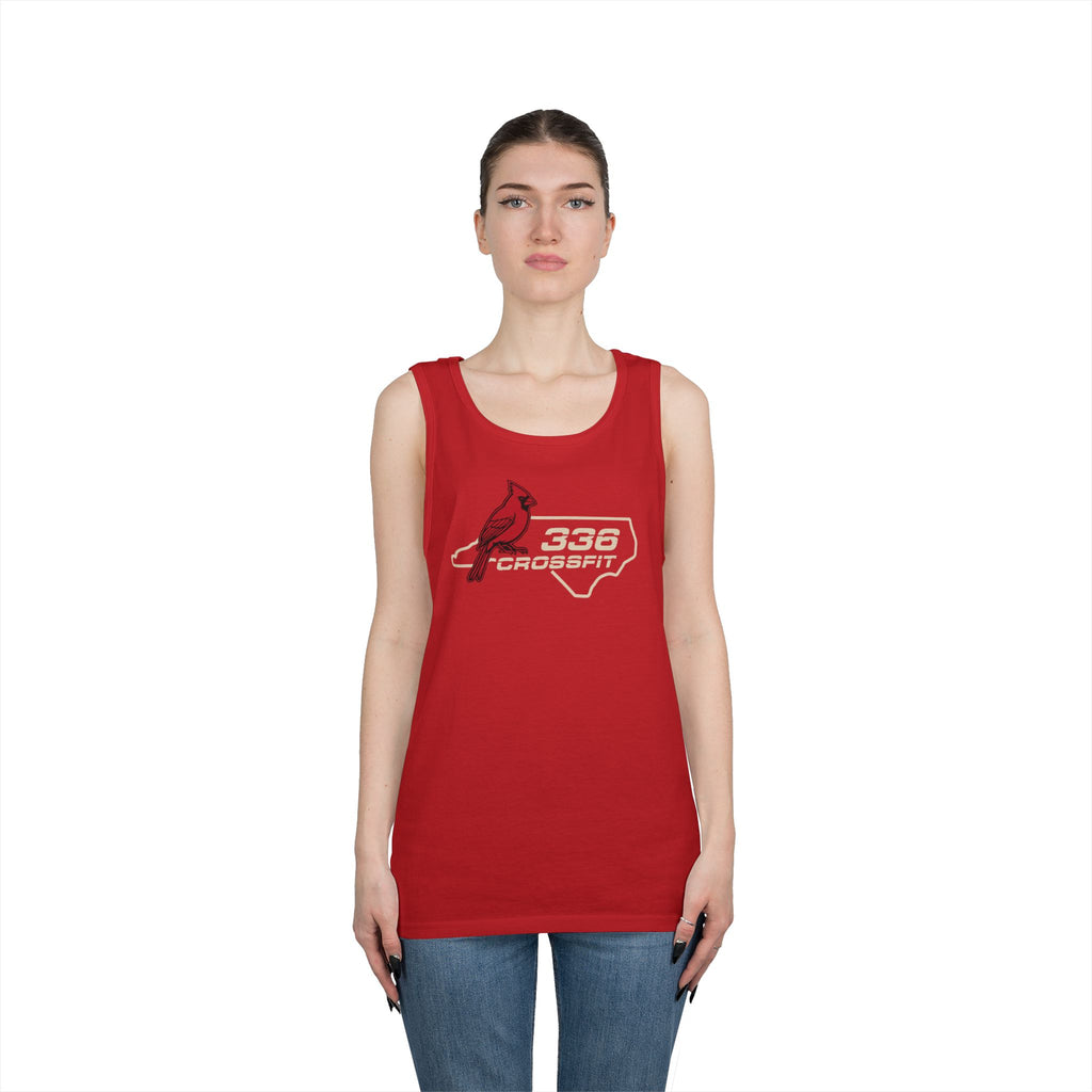 336 CrossFit Carolina Cardinal Mens Tank Top