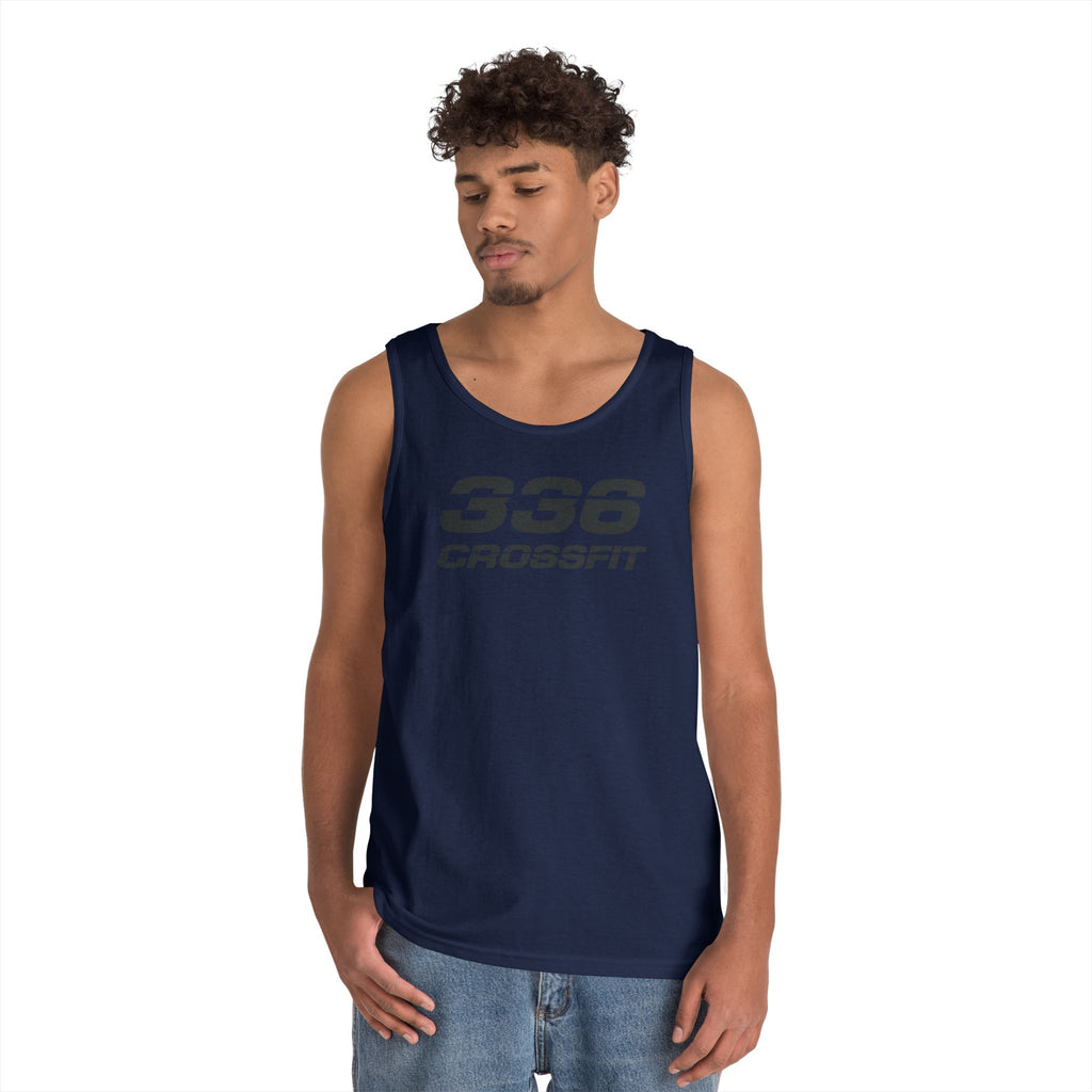 336 CrossFit Men's Tank Top (Basics Collection-Charcoal)