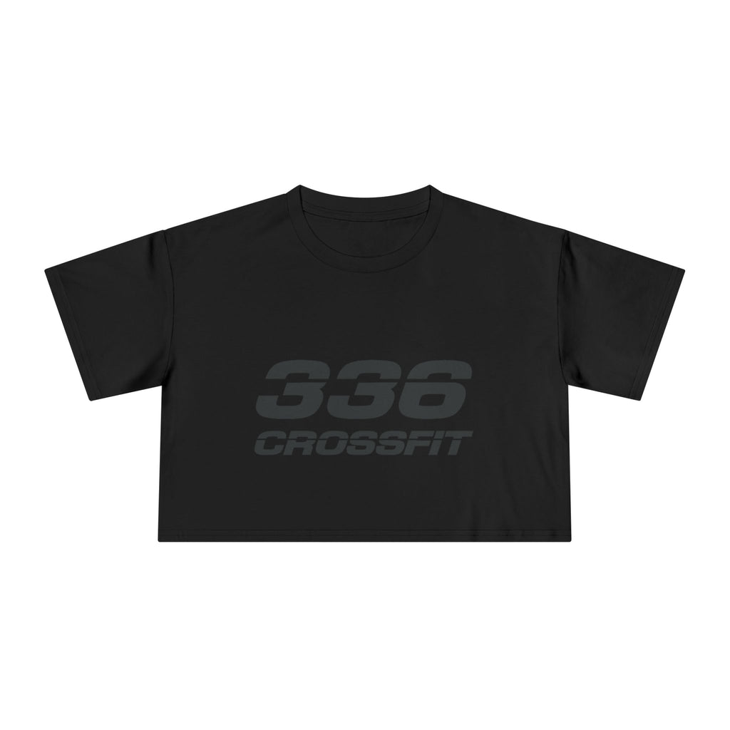 336 CrossFit Crop Top (Basics Collection-Charcoal)