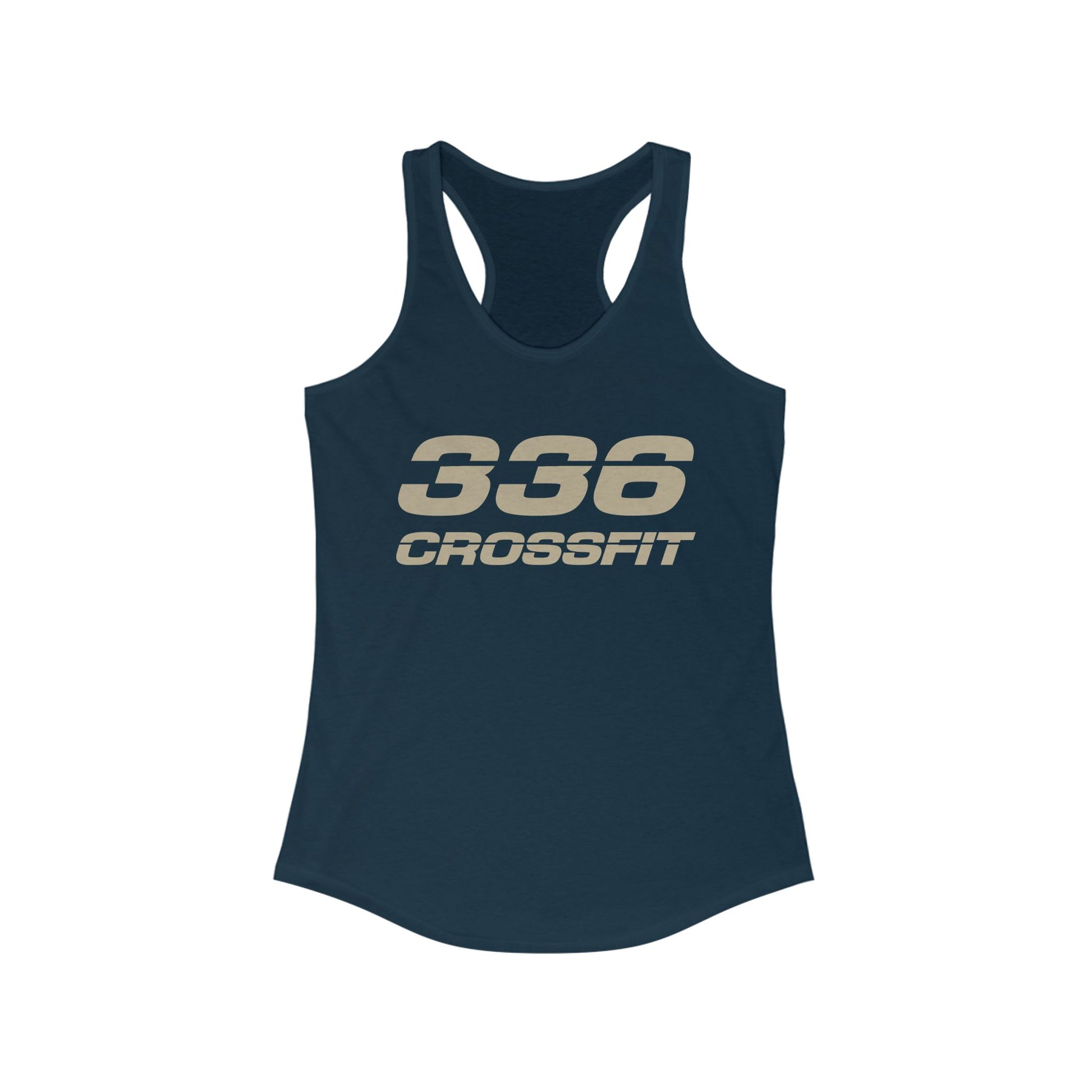 336 CrossFit Racerback Tank Top (Basics Collection-Tan)