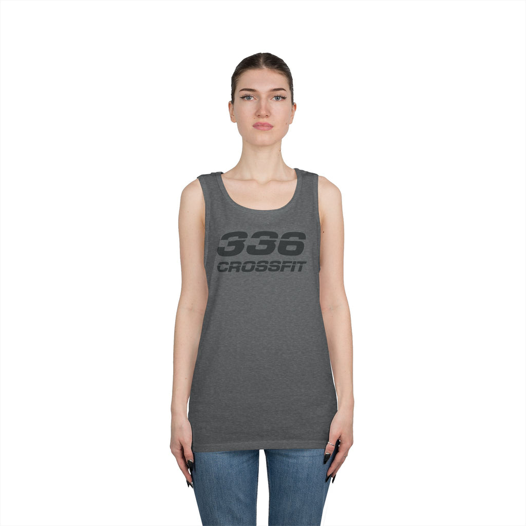 336 CrossFit Men's Tank Top (Basics Collection-Charcoal)