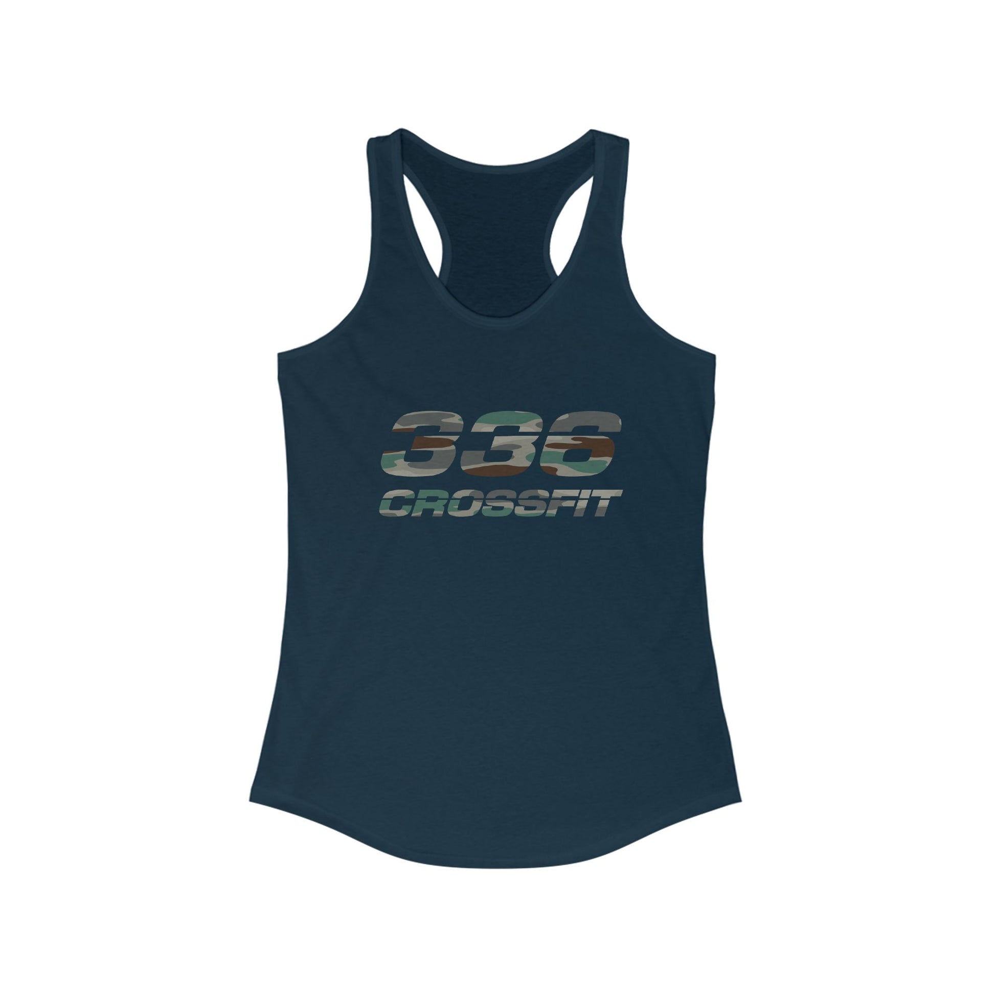 336 CrossFit Camo Racerback Tank Top