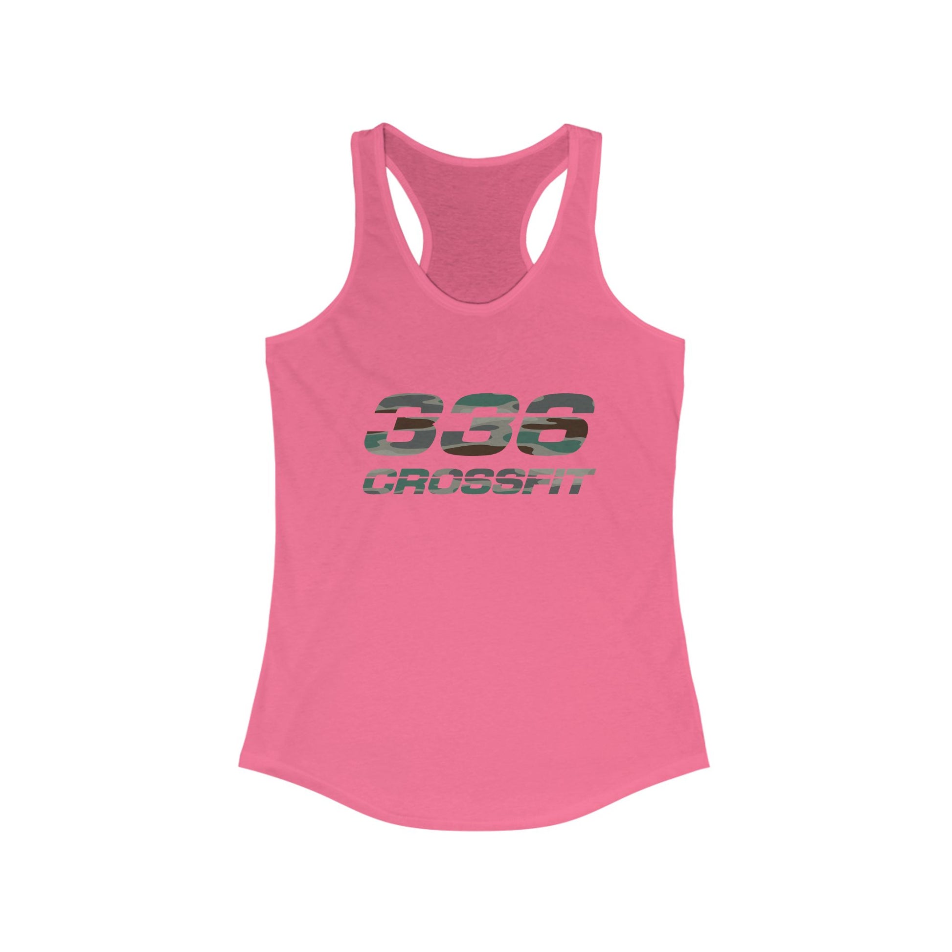 336 CrossFit Camo Racerback Tank Top