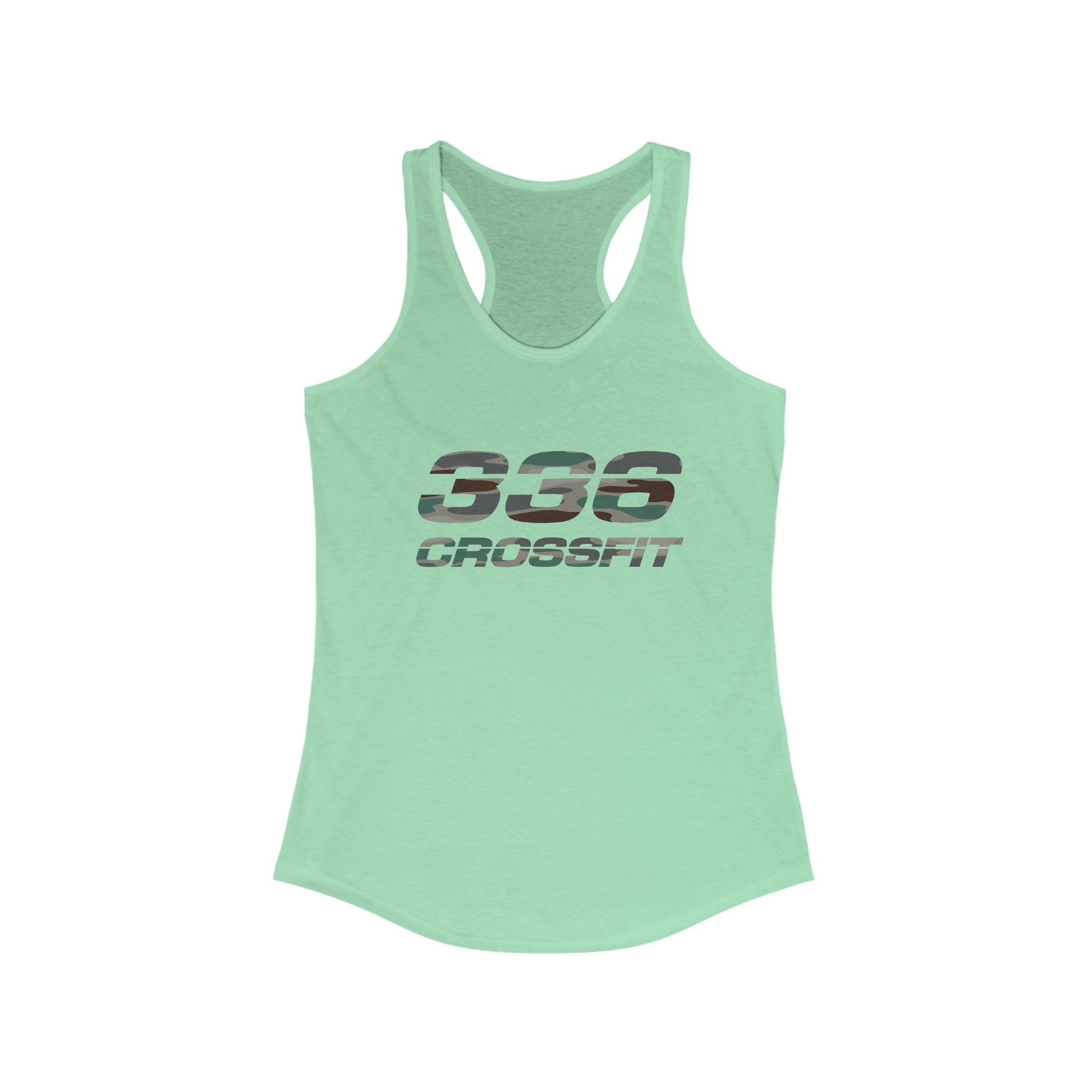 336 CrossFit Camo Racerback Tank Top