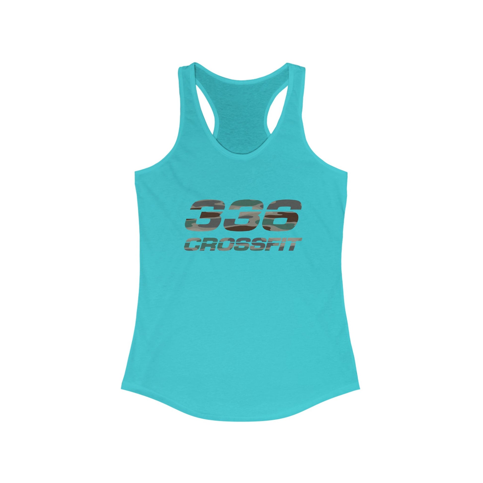 336 CrossFit Camo Racerback Tank Top
