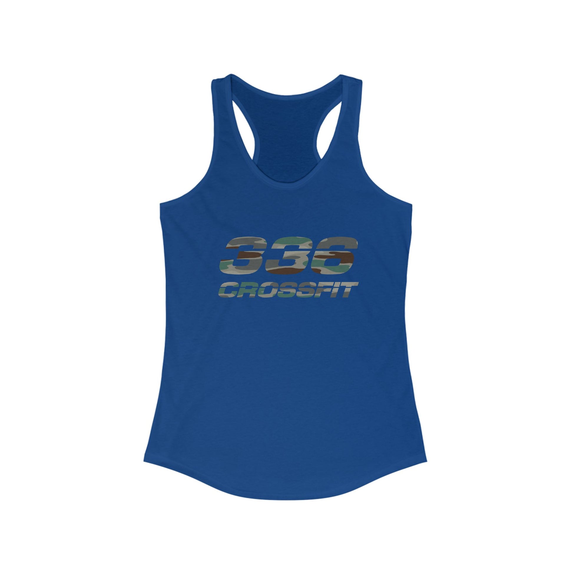 336 CrossFit Camo Racerback Tank Top