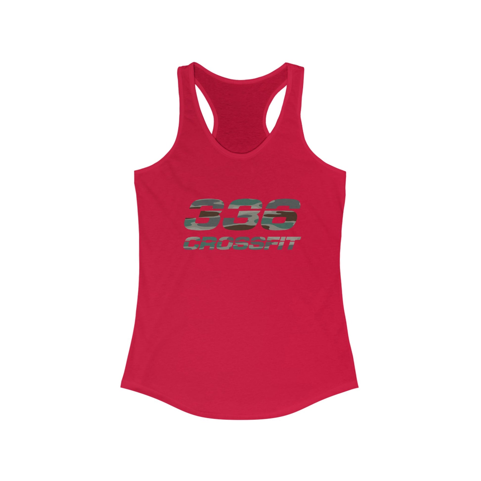 336 CrossFit Camo Racerback Tank Top