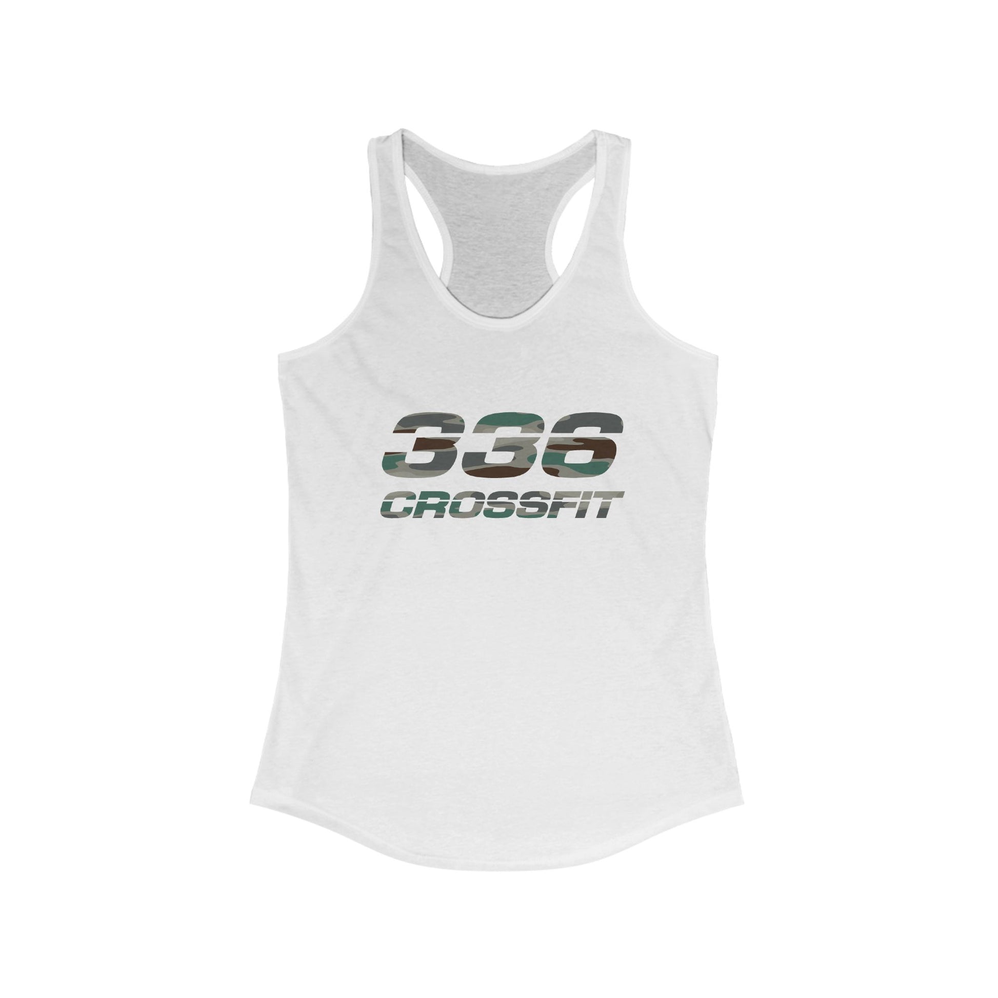 336 CrossFit Camo Racerback Tank Top
