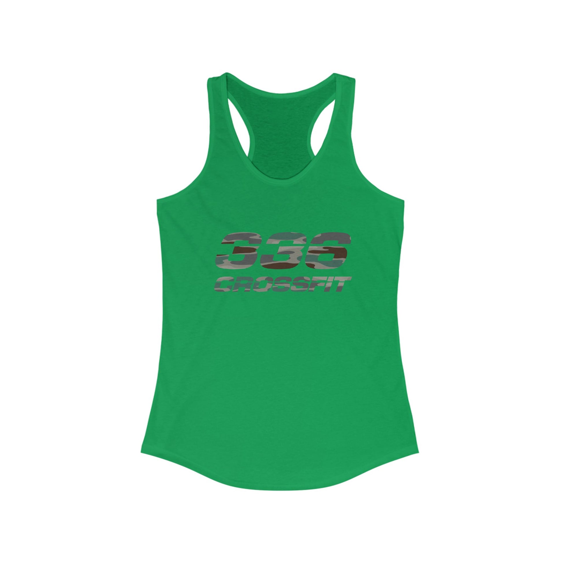 336 CrossFit Camo Racerback Tank Top