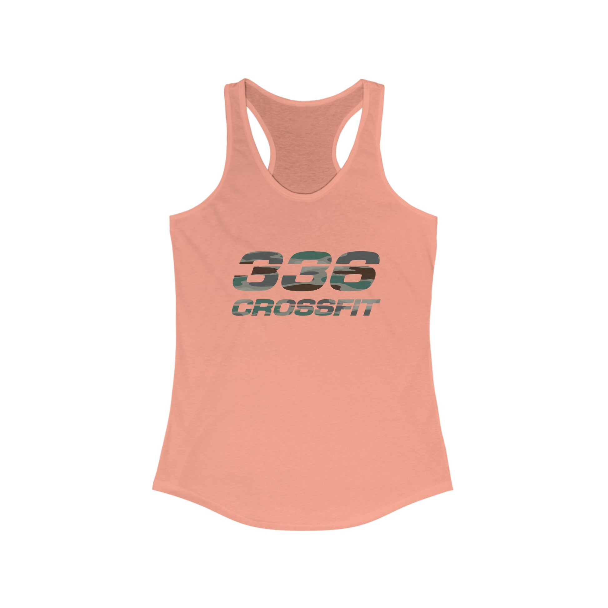 336 CrossFit Camo Racerback Tank Top