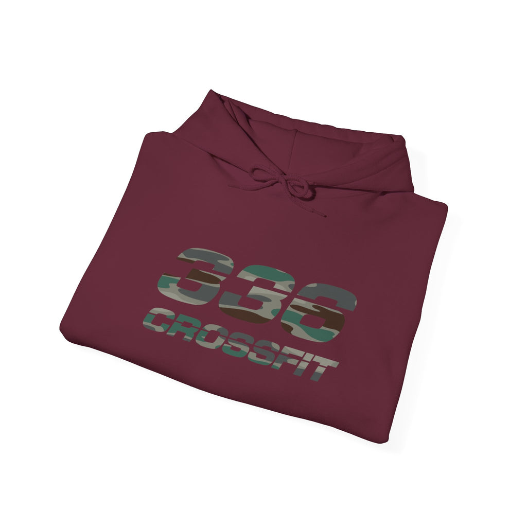336 CrossFit Camo Hooded Sweatshirt