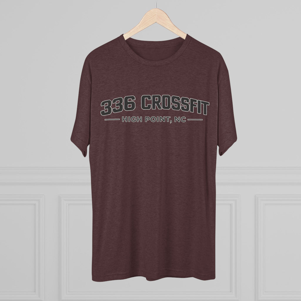 336 CrossFit Collegiate Black T-Shirt