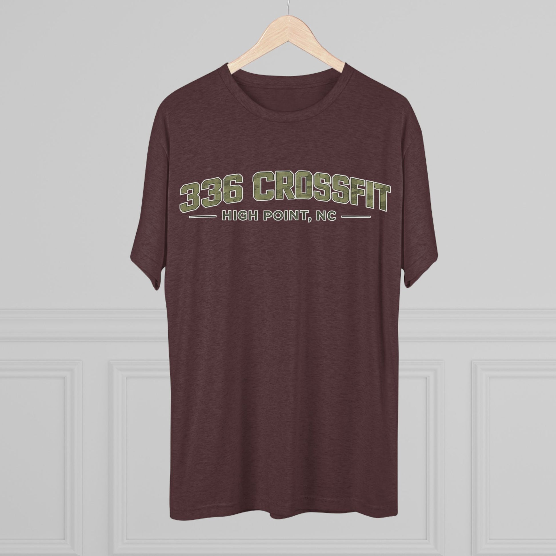 336 CrossFit Collegiate Camo T-Shirt